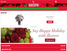 Tablet Screenshot of anemptyvaseflowers.com